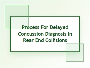 Investigating Delayed Concussion After Rear-End Collisions
